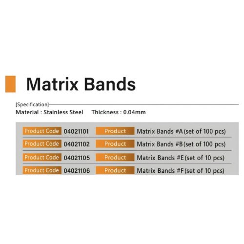 DENTECH Matrix Band #F - 2